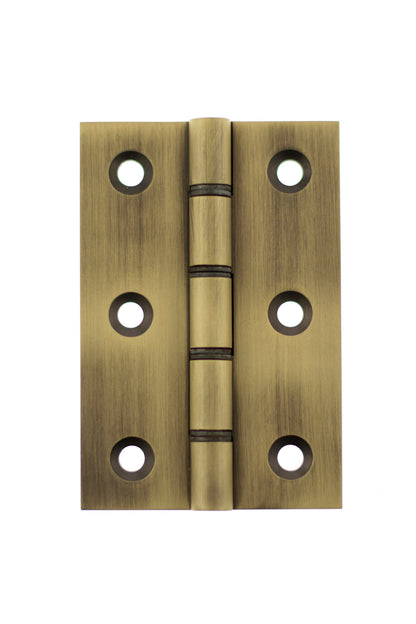 Atlantic Washered Hinges - Matt Antique Brass - 3" x 2" x 2.2mm