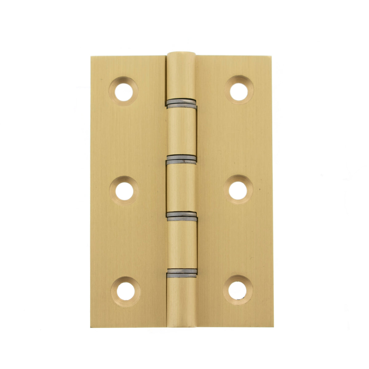 Atlantic Washered Hinges - Satin Brass - 3" x 2" x 2.2mm