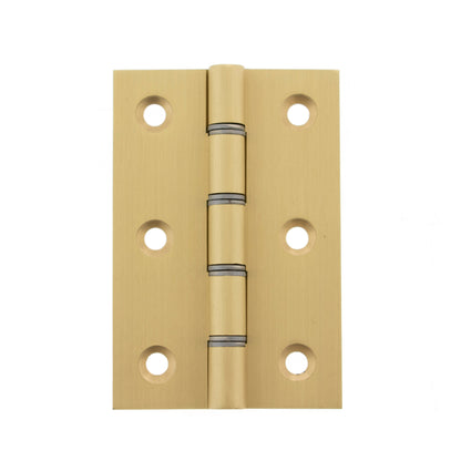 Atlantic Washered Hinges - Satin Brass - 3" x 2" x 2.2mm