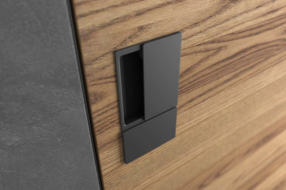 AGB Wave Flush Pocket Door Handle - additional image
