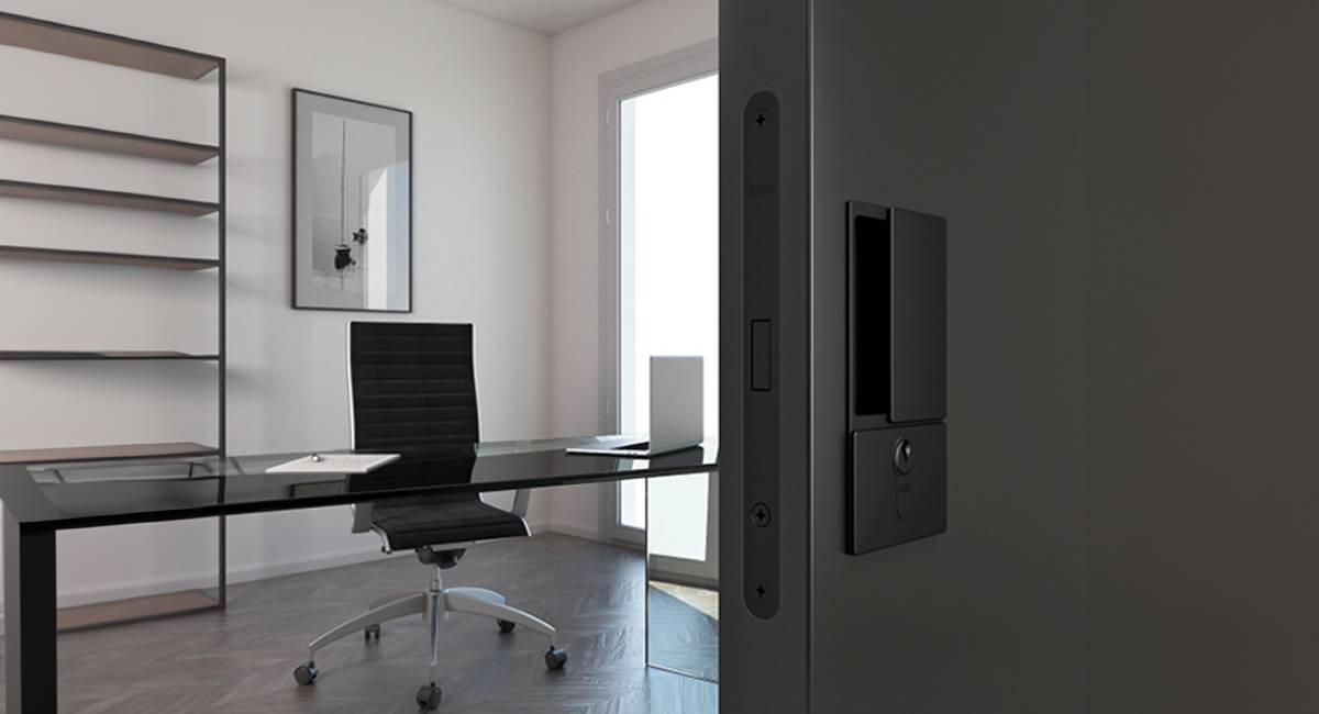 AGB Wave Flush Door Handle & Euro Profile Lock - additional image