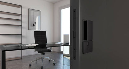 AGB Wave Flush Door Handle & Euro Profile Lock - additional image