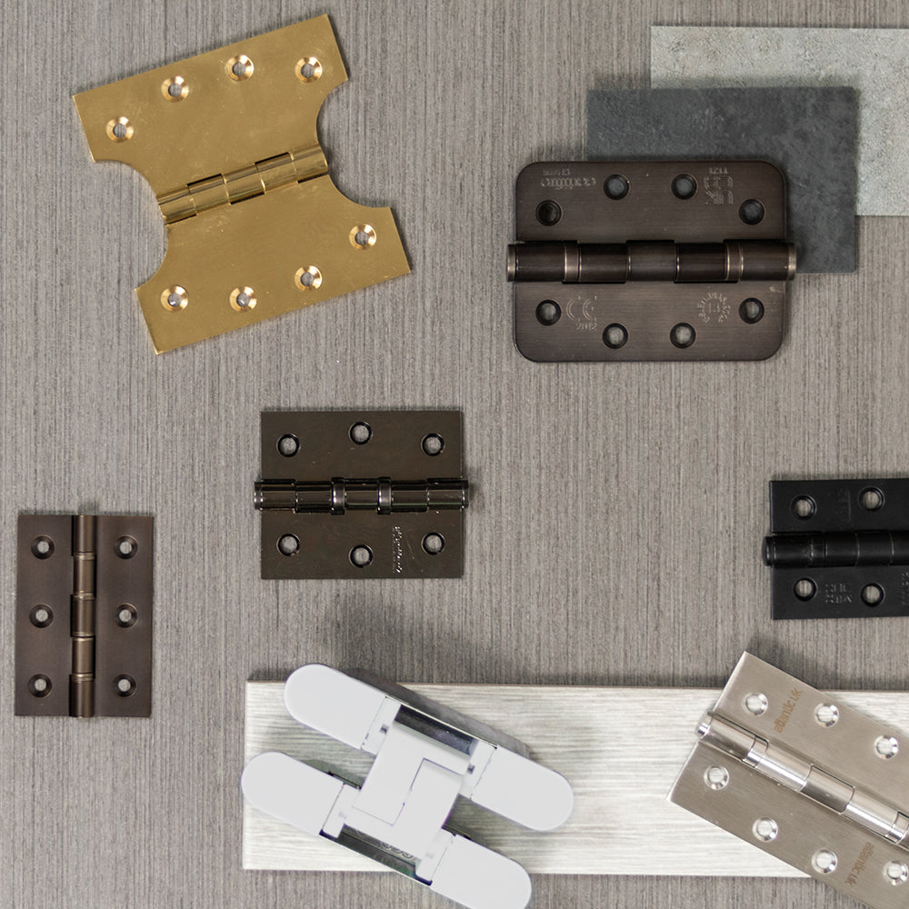 Atlantic Ball Bearing Hinges 3" x 2" x 2mm - Satin Nickel