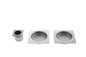 AGB Square Sliding Door Flush Pull - Satin Chrome - Default