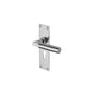Bauhaus Door Handle on Plate by M Marcus - Heritage Brass