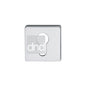 Euro Profile Keyhole Escutcheon Square - BD04E by M Marcus - Heritage Brass