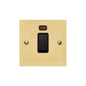 Bauhaus Range Polished Brass Switches & Sockets, BH1 - 45A DP Cooker Switch with Neon (single plate) by Heritage Brass By M-Marcus