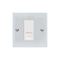 Bauhaus Range Polished Chrome Switches & Sockets, BH2 - 1 Gang RJ11 by Heritage Brass By M-Marcus