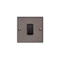 Bauhaus Range Matt Bronze Switches & Sockets, BH9 - 1 Gang Intermediate Rocker Switch by Heritage Brass By M-Marcus