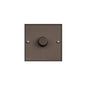 Bauhaus Range Matt Bronze Switches & Sockets, BH9 - 1G Multi Location Secondary Dimmer by Heritage Brass By M-Marcus