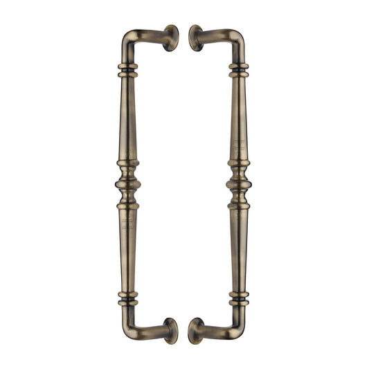 Avon Back to Back Door Pull Handle by M Marcus - Heritage Brass