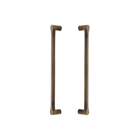 Gio Back to Back Door Pull Handle by M Marcus - Heritage Brass