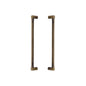 Gio Back to Back Door Pull Handle by M Marcus - Heritage Brass