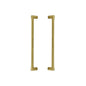 Gio Back to Back Door Pull Handle by M Marcus - Heritage Brass
