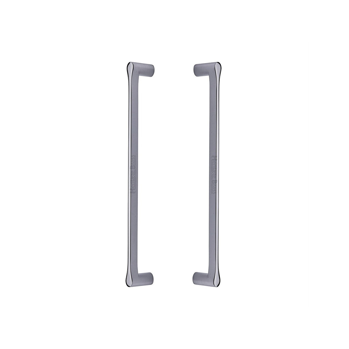 Gio Back to Back Door Pull Handle by M Marcus - Heritage Brass