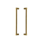 Gio Back to Back Door Pull Handle by M Marcus - Heritage Brass