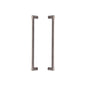 Gio Back to Back Door Pull Handle by M Marcus - Heritage Brass