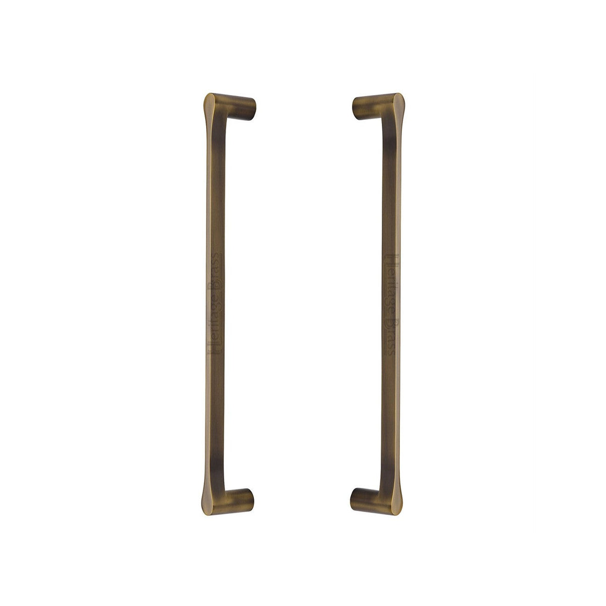 Gio Back to Back Door Pull Handle by M Marcus - Heritage Brass