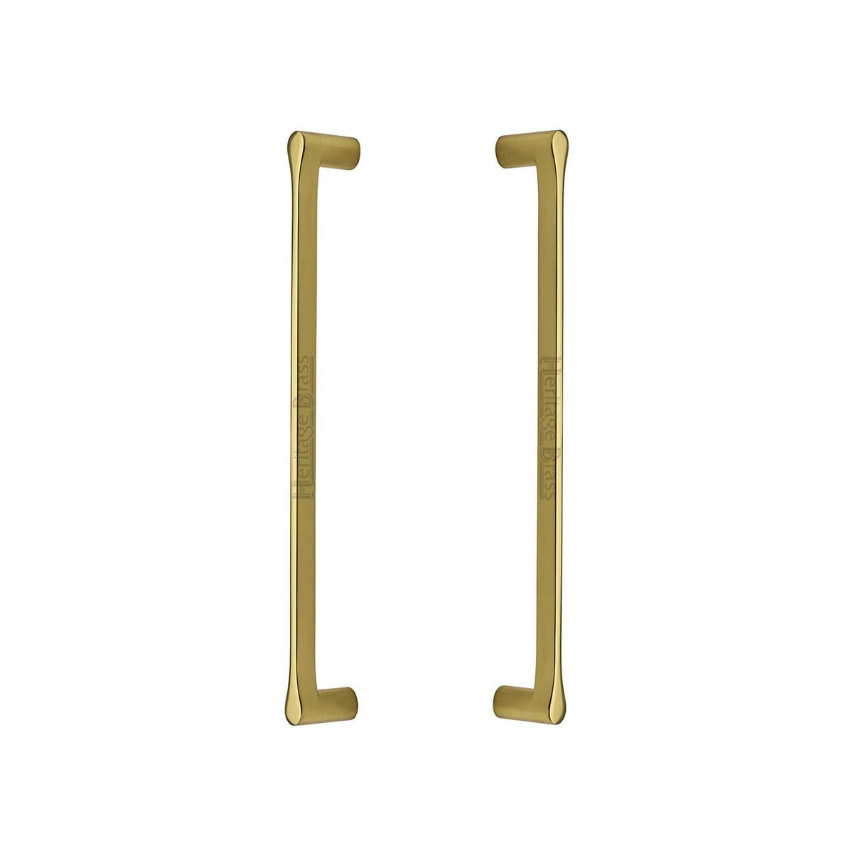Gio Back to Back Door Pull Handle by M Marcus - Heritage Brass
