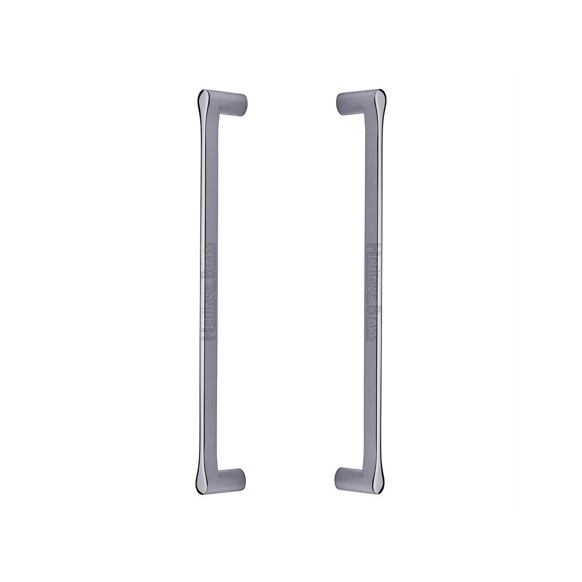 Gio Back to Back Door Pull Handle by M Marcus - Heritage Brass