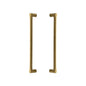 Gio Back to Back Door Pull Handle by M Marcus - Heritage Brass