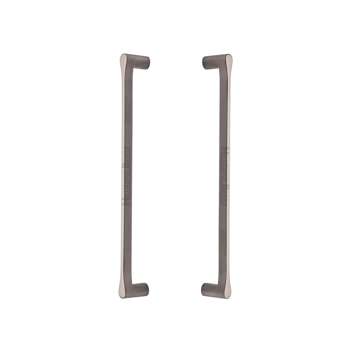 Gio Back to Back Door Pull Handle by M Marcus - Heritage Brass