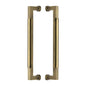 Bauhaus Back to Back Door Pull Handle by M Marcus - Heritage Brass