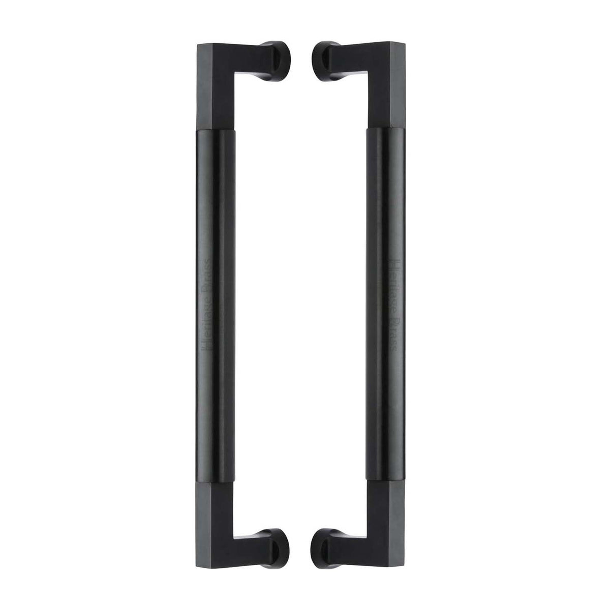 Bauhaus Back to Back Door Pull Handle by M Marcus - Heritage Brass