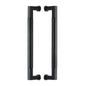 Bauhaus Back to Back Door Pull Handle by M Marcus - Heritage Brass