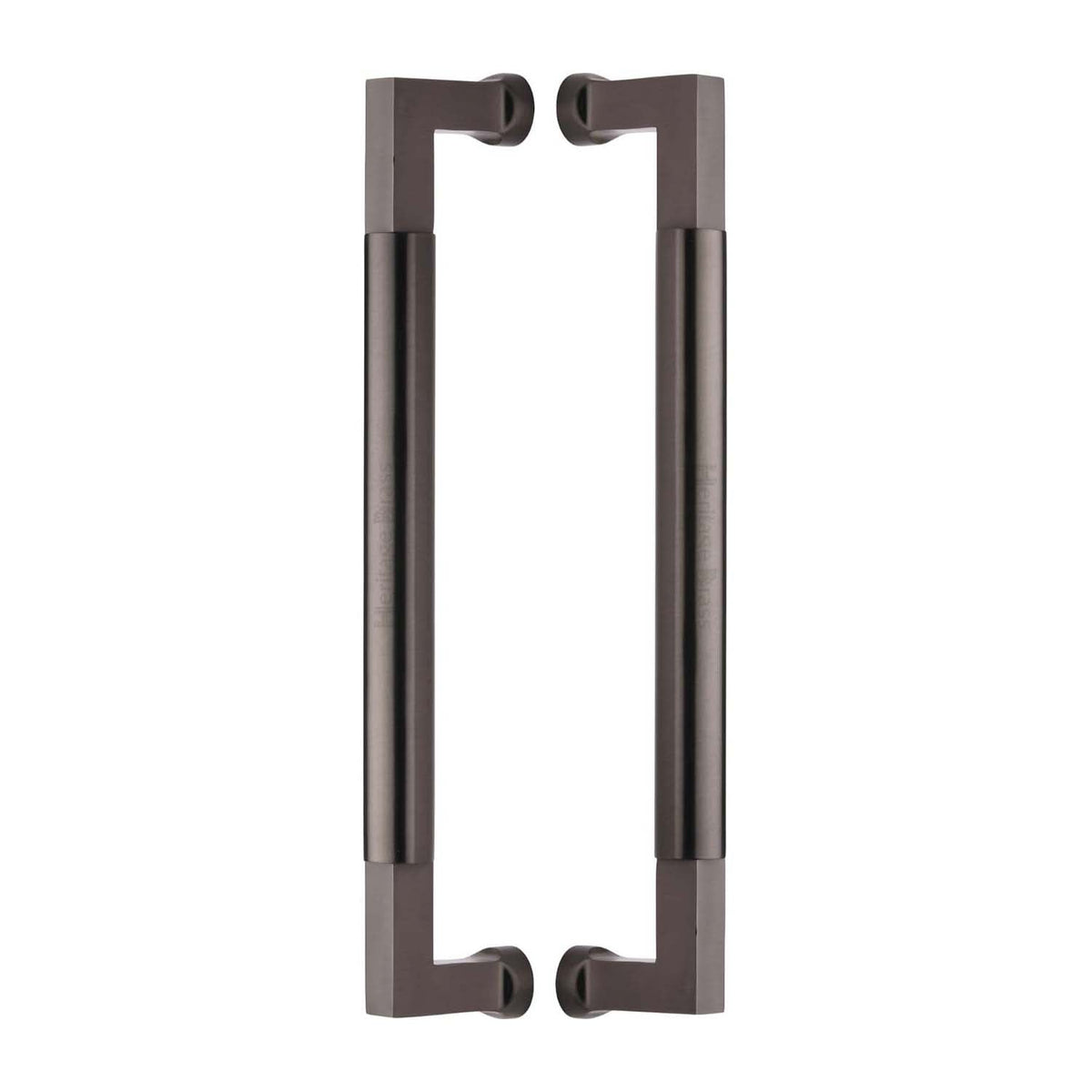 Bauhaus Back to Back Door Pull Handle by M Marcus - Heritage Brass