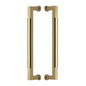 Bauhaus Back to Back Door Pull Handle by M Marcus - Heritage Brass