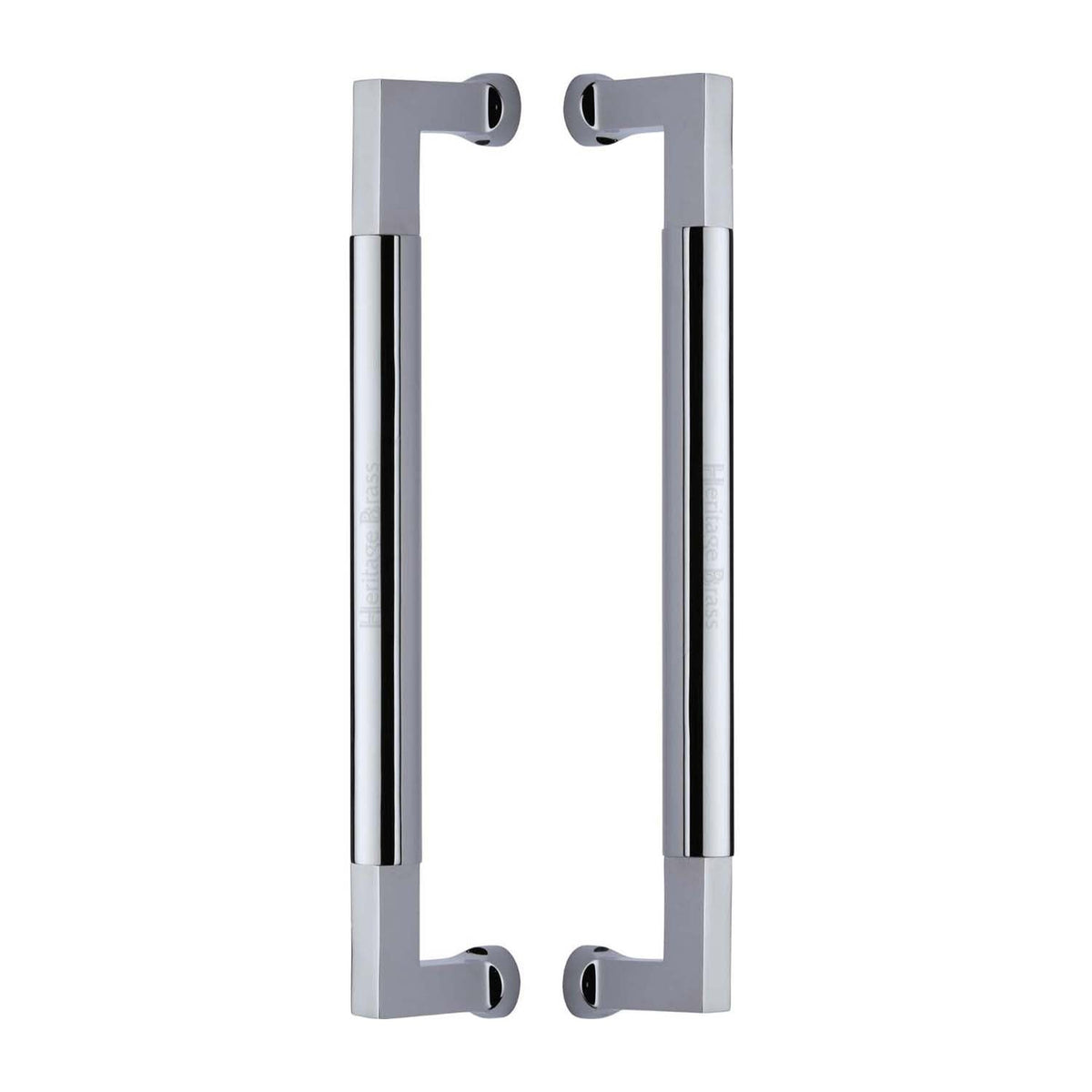 Bauhaus Back to Back Door Pull Handle by M Marcus - Heritage Brass