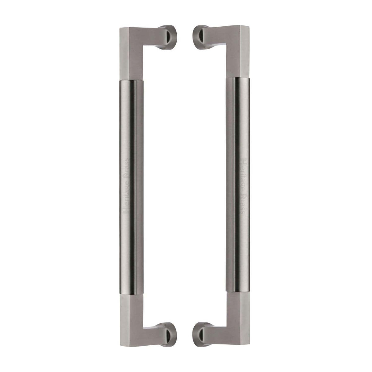 Bauhaus Back to Back Door Pull Handle by M Marcus - Heritage Brass