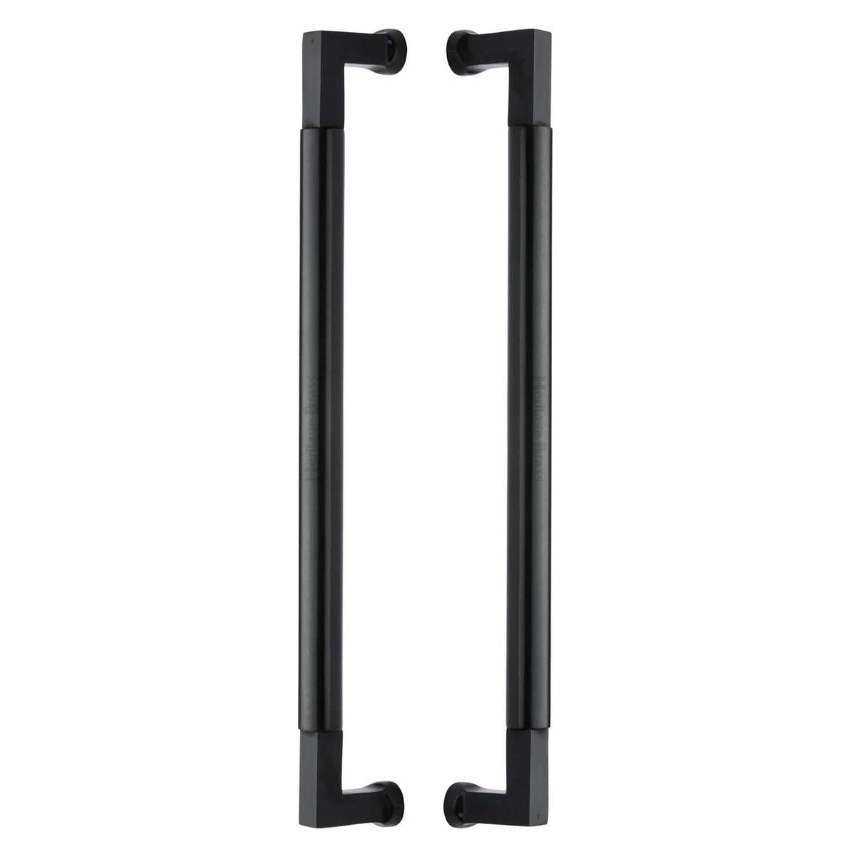 Bauhaus Back to Back Door Pull Handle by M Marcus - Heritage Brass