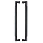 Bauhaus Back to Back Door Pull Handle by M Marcus - Heritage Brass