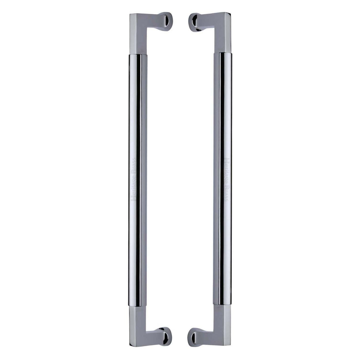 Bauhaus Back to Back Door Pull Handle by M Marcus - Heritage Brass