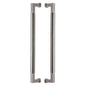 Bauhaus Back to Back Door Pull Handle by M Marcus - Heritage Brass
