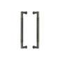 Bauhaus Knurled Back to Back Door Pull Handle by M Marcus - Heritage Brass