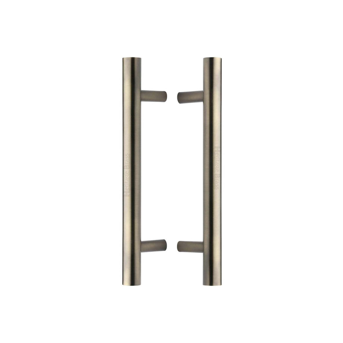 T Bar Back to Back Door Pull Handle by M Marcus - Heritage Brass
