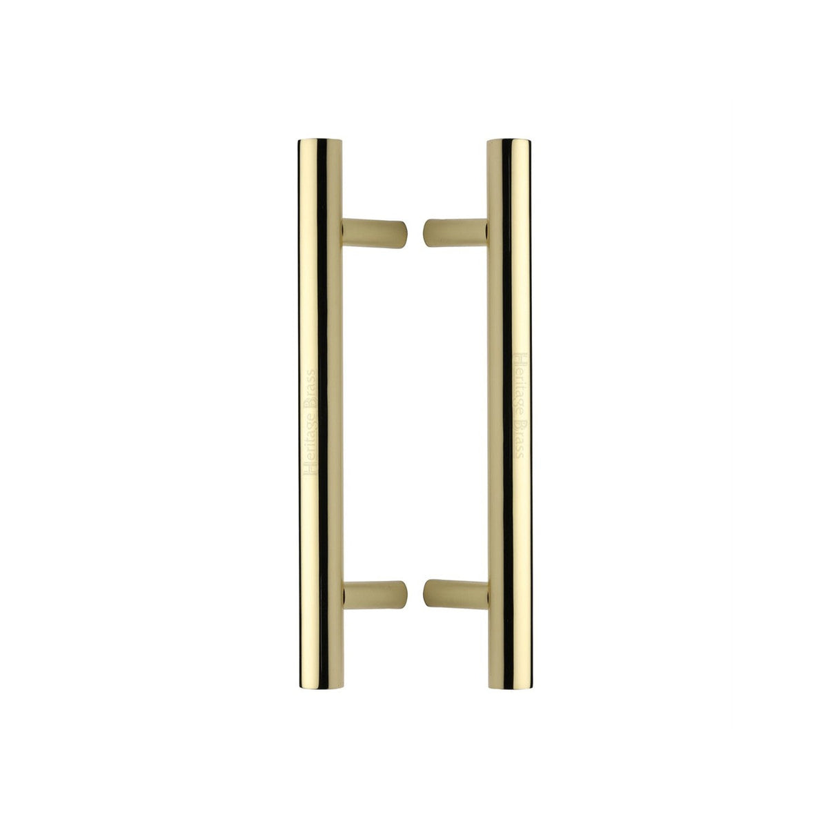 T Bar Back to Back Door Pull Handle by M Marcus - Heritage Brass