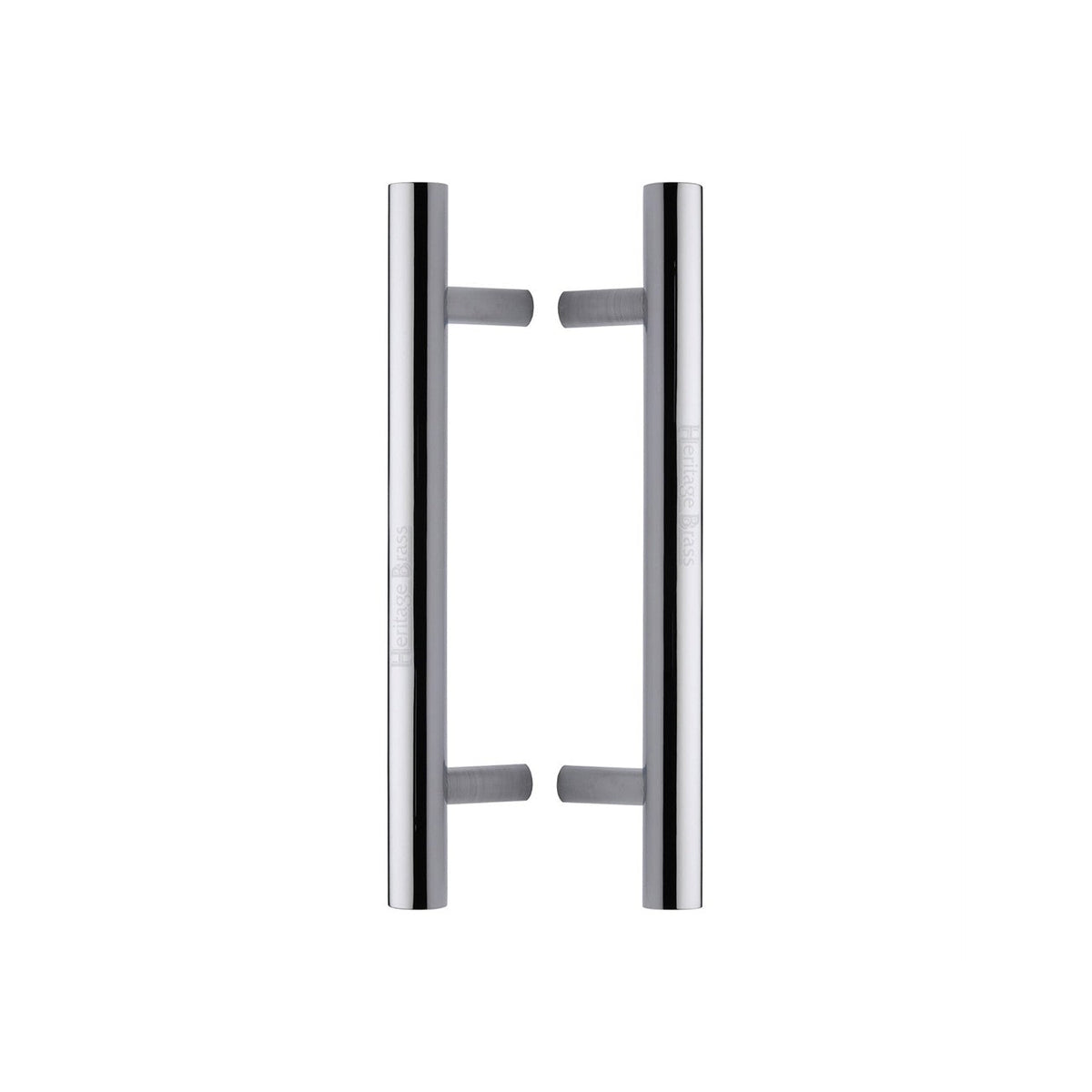 T Bar Back to Back Door Pull Handle by M Marcus - Heritage Brass