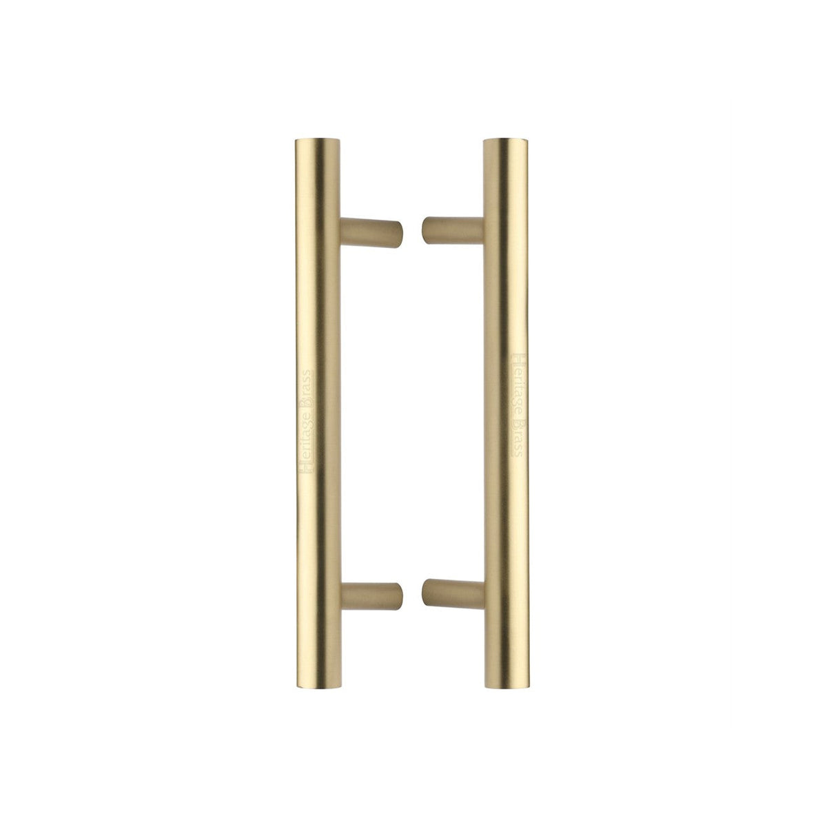 T Bar Back to Back Door Pull Handle by M Marcus - Heritage Brass