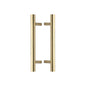 T Bar Back to Back Door Pull Handle by M Marcus - Heritage Brass