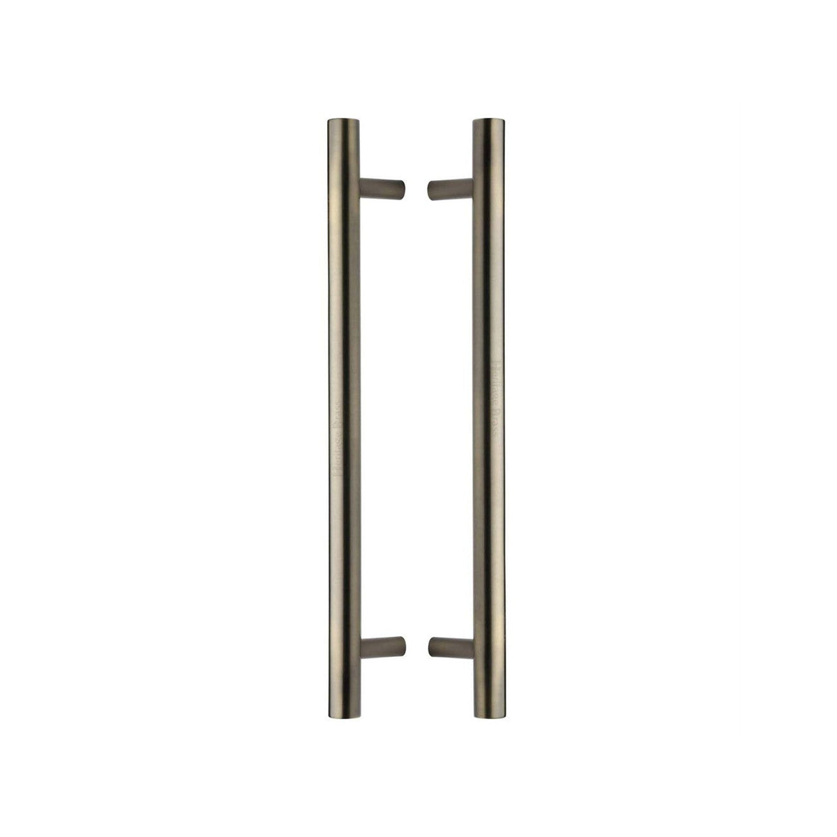 T Bar Back to Back Door Pull Handle by M Marcus - Heritage Brass