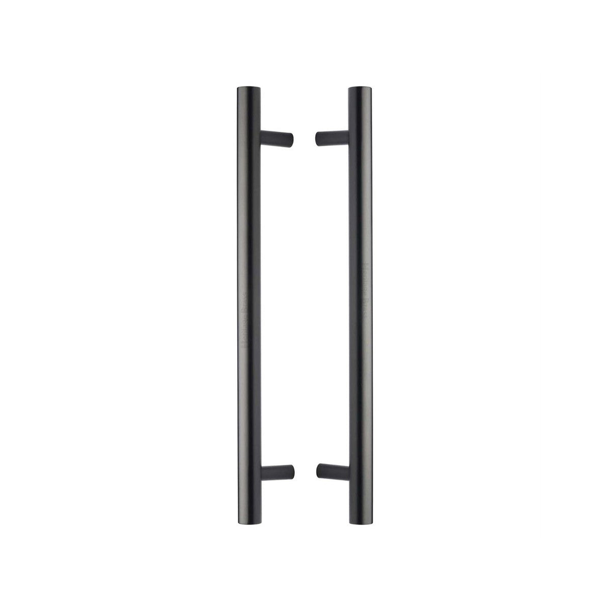 T Bar Back to Back Door Pull Handle by M Marcus - Heritage Brass