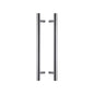 T Bar Back to Back Door Pull Handle by M Marcus - Heritage Brass