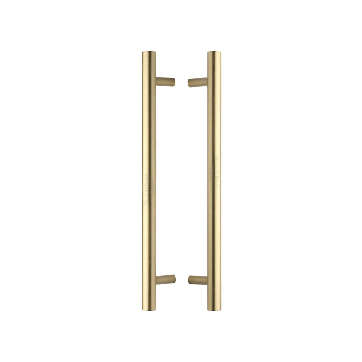 T Bar Back to Back Door Pull Handle by M Marcus - Heritage Brass