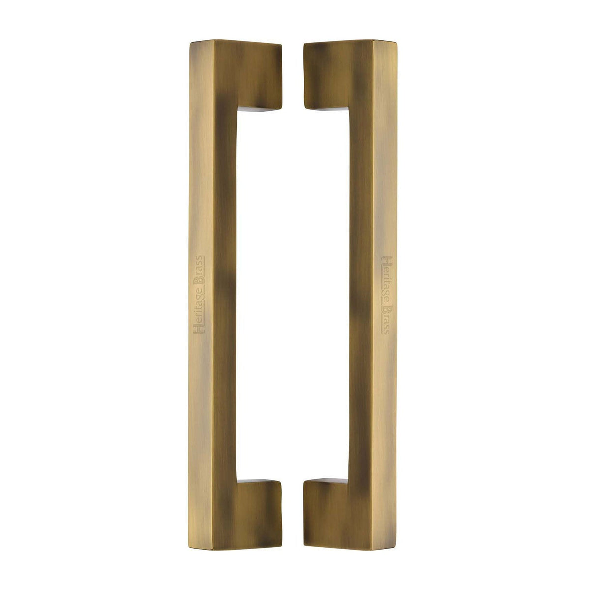 Urban Back to Back Door Pull Handle by M Marcus - Heritage Brass
