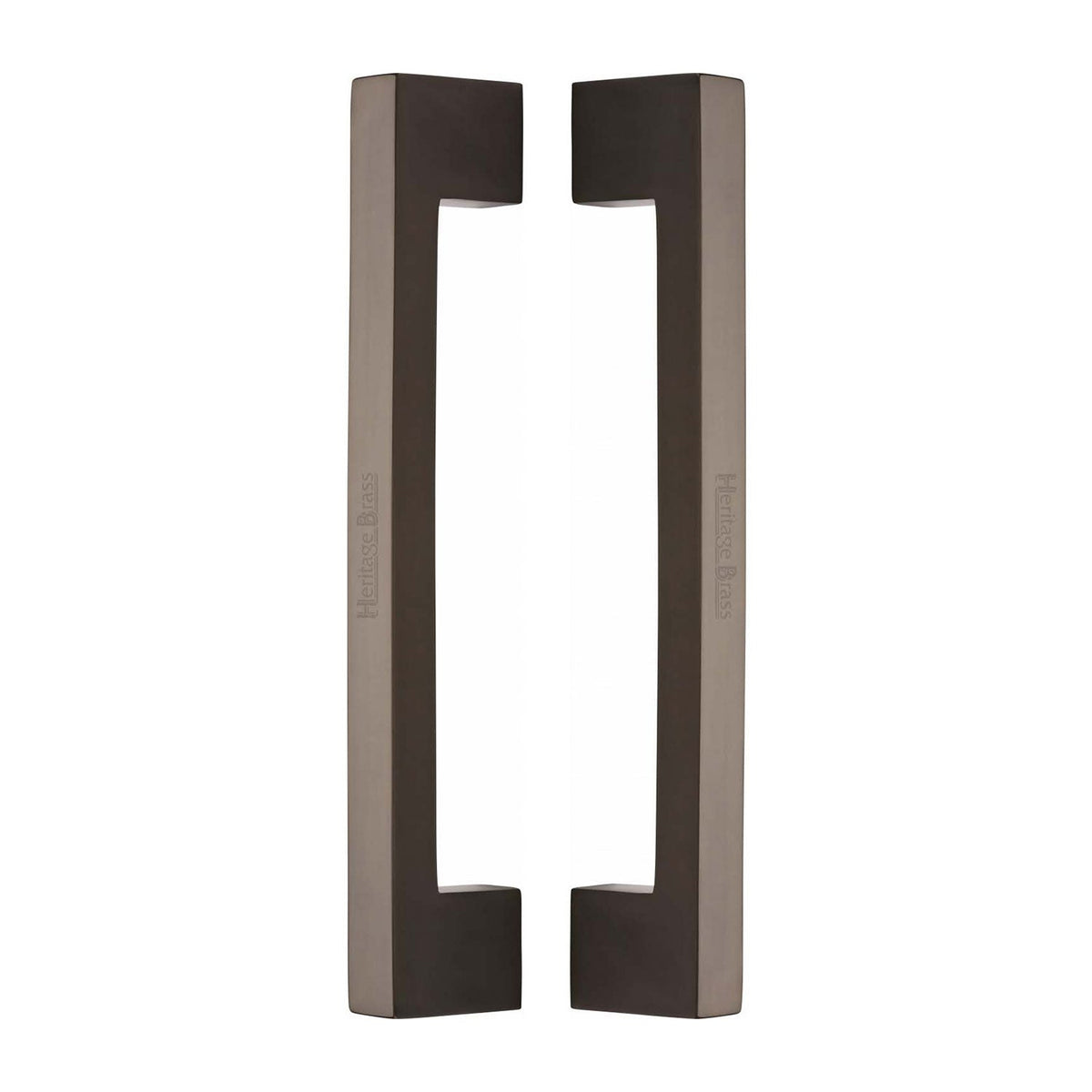 Urban Back to Back Door Pull Handle by M Marcus - Heritage Brass