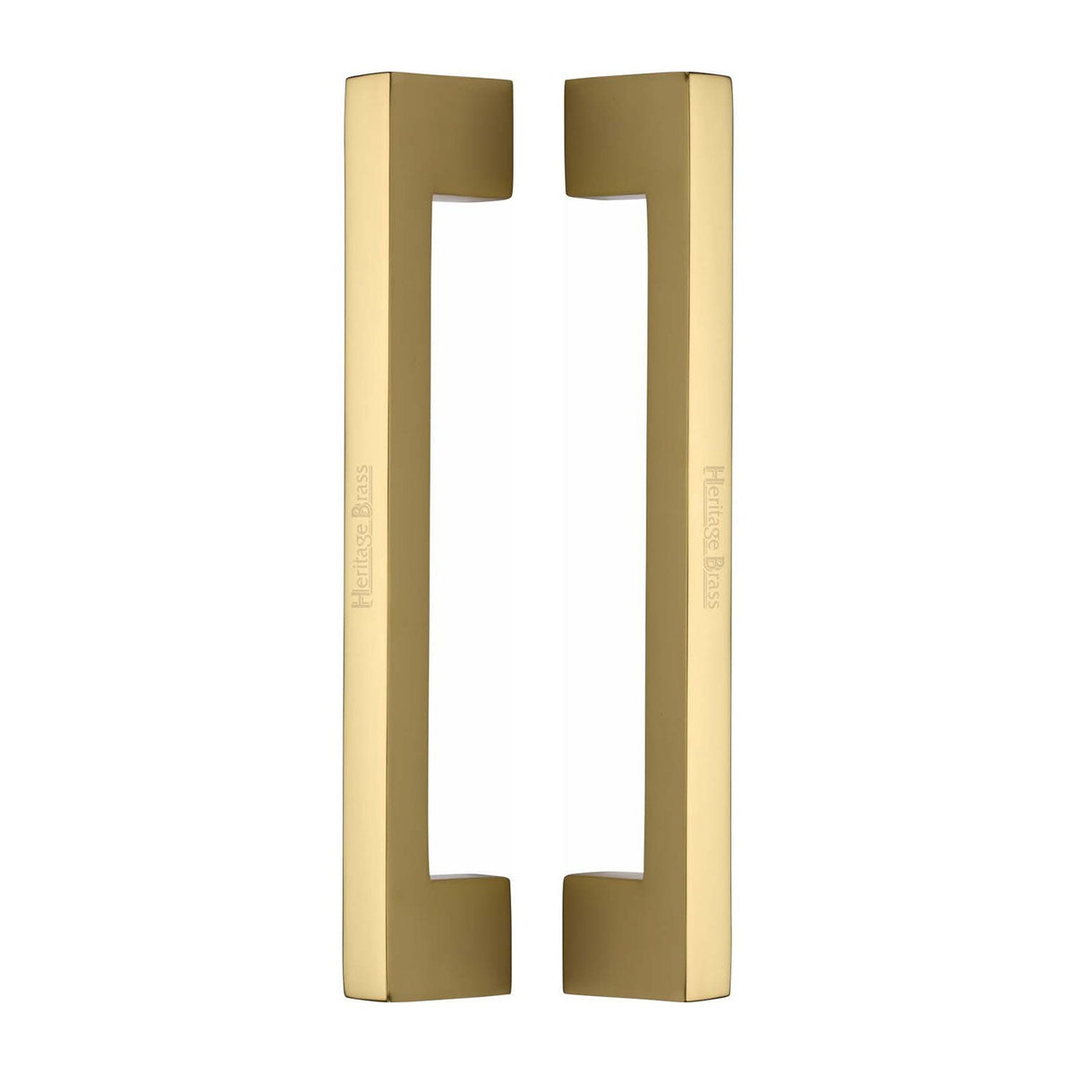 Urban Back to Back Door Pull Handle by M Marcus - Heritage Brass